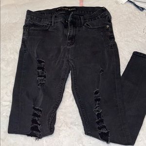 Black Ripped Jeans